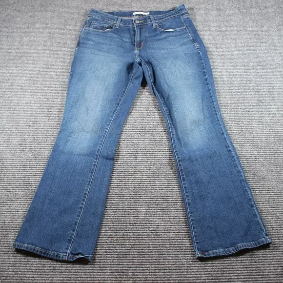 Levi’s 515 Bootcut Jeans Women’s 8S W29 L30 Medium Wash Stretch Denim - Picture 2 of 10